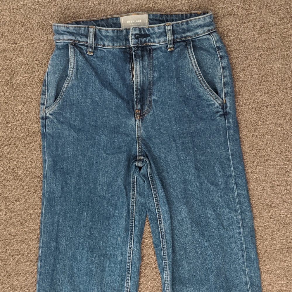 Everlane wide leg jeans 👖 size 4
